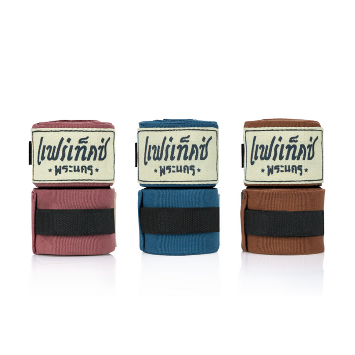 Fairtex Bandages de boxe Phra Nakhon Set of 3 HW2PNK